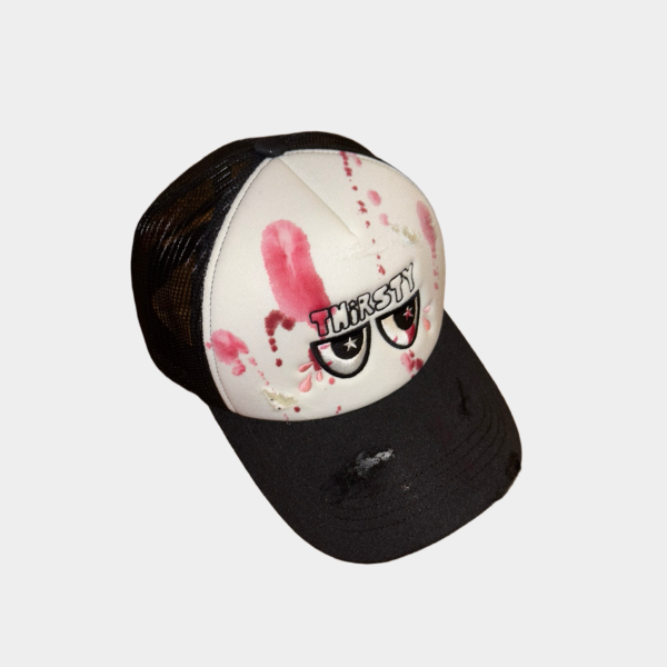 틴스튜디오,Damaged THIRSTY TruckerCap