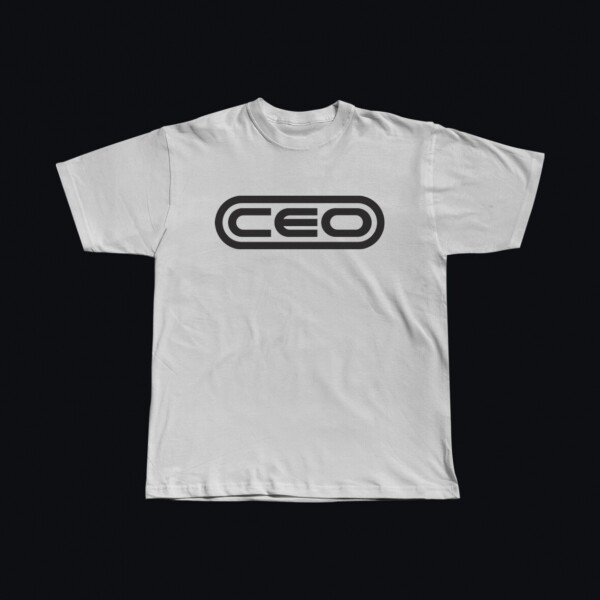 틴스튜디오,CEO T-Shirts ( White )