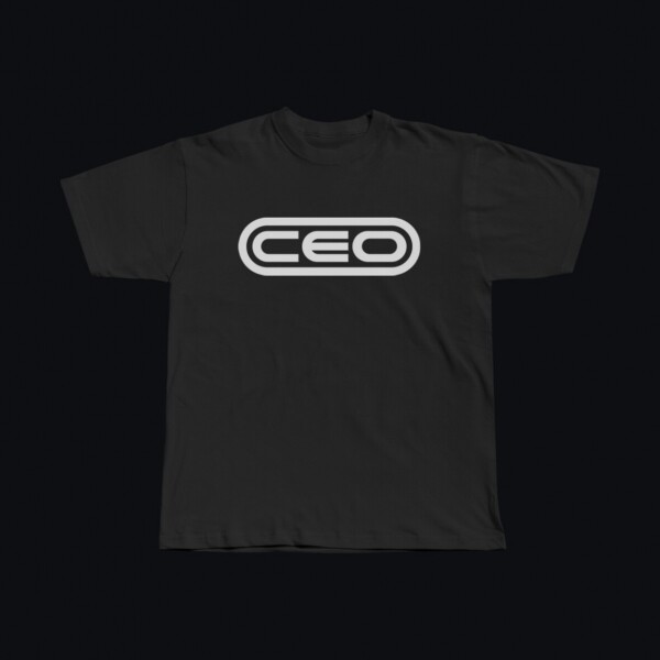 틴스튜디오,CEO T-Shirts ( Black )