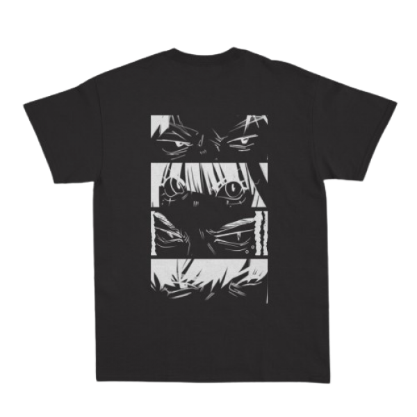 틴스튜디오,SIK KOO Black T-shirt