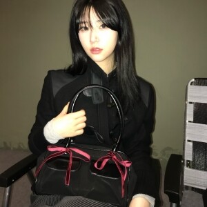 [당일발송] wooah Red ribbon shoulder bag